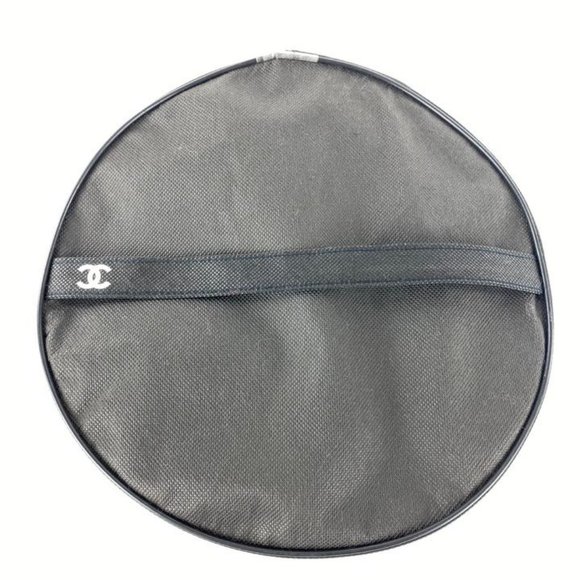 Chanel Ultra Rare CC Logo Ski Mask Beanie Hat Cap